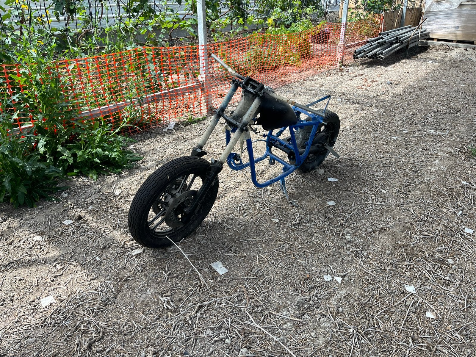Onderdelen Honda Shadow VT750c - Motorblok, frame, tank, Ophalen, Gebruikt