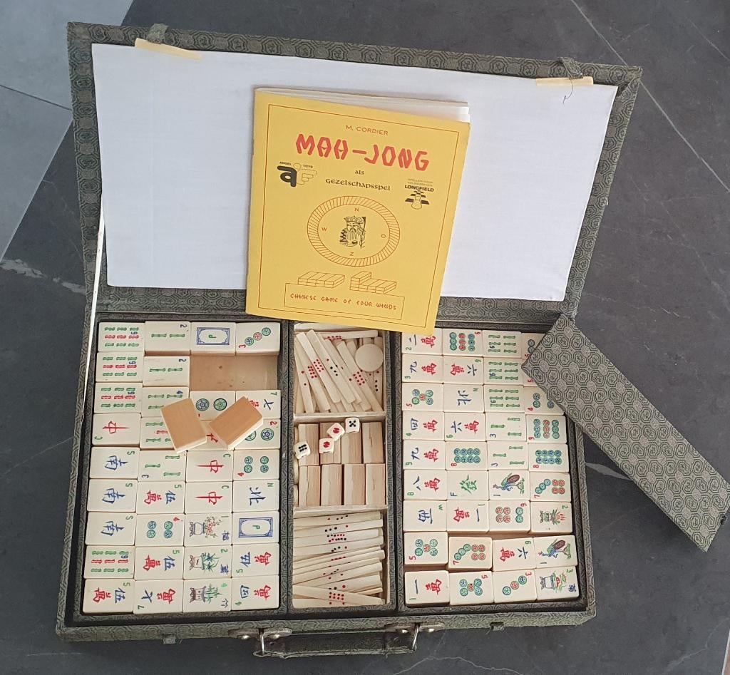 Mahjong / Majong / Ma yong / Mah yong, Een of twee spelers, Ophalen of Verzenden, Zo goed als nieuw