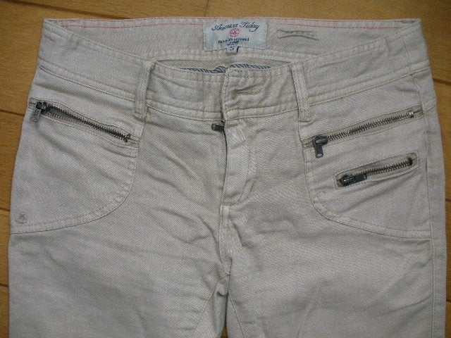 AMERICA TODAY spijkerbroek beige maat S, Overige kleuren, Ophalen of Verzenden, Zo goed als nieuw, W28 - W29 (confectie 36)