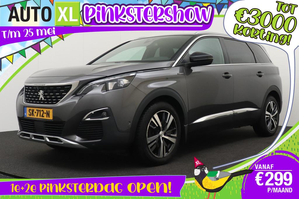 Peugeot 5008 1.6 BlueHDI Aut. GT-Line 7-Pers Trekhaak Memory, Gebruikt, 4 cilinders, 23 km/l, Bedrijf