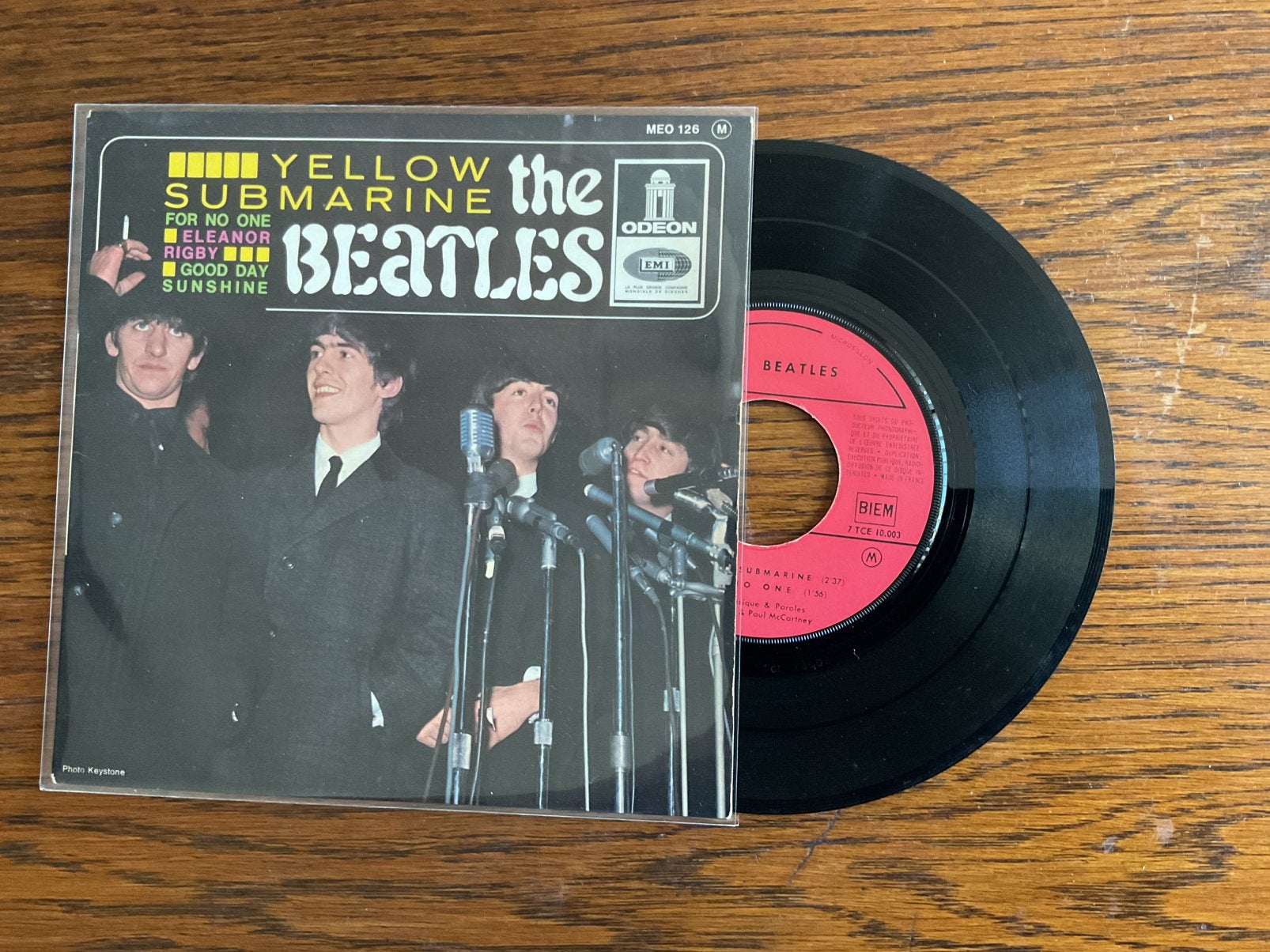 The Beatles Yellow Submarine. E.P., Cd's en Dvd's, Ophalen of Verzenden, Zo goed als nieuw, Pop