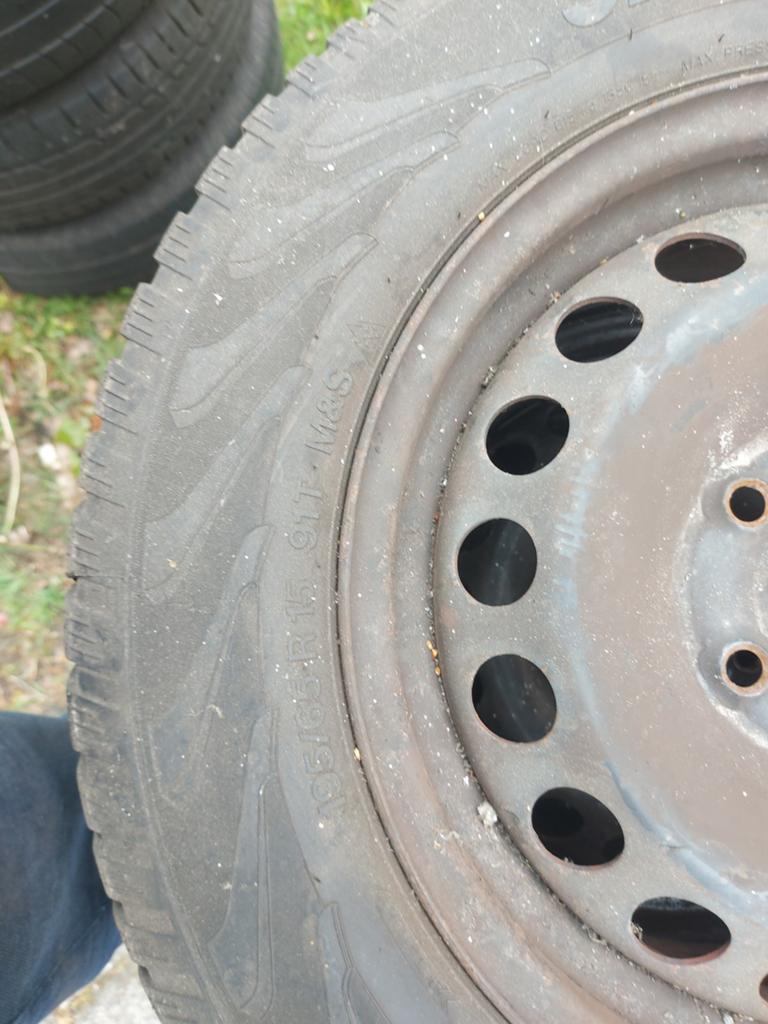 2 setjes banden 15 inch, Ophalen of Verzenden, Gebruikt