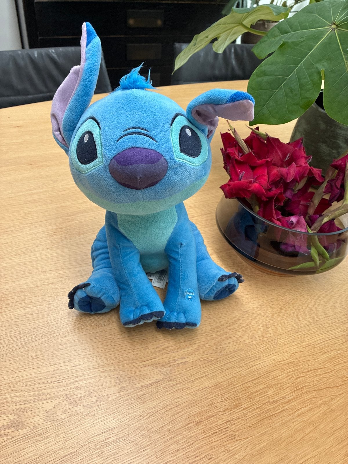 Disney Stitch Knuffel - Zo goed als nieuw, Ophalen, Disney, Overige typen, Blauw