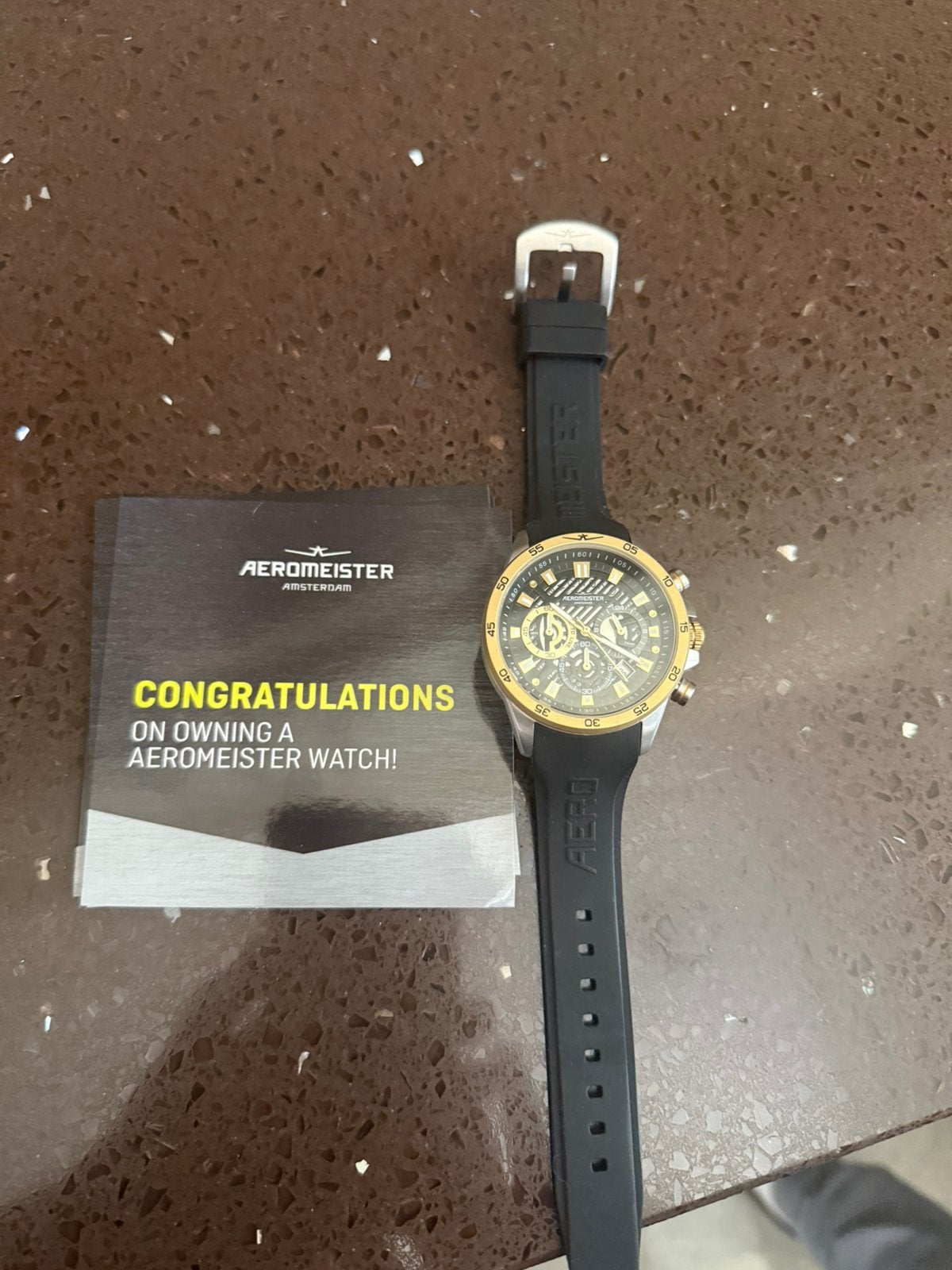 Aeromeister horloge, Sieraden, Tassen en Uiterlijk, Ophalen, Zo goed als nieuw, Overige merken