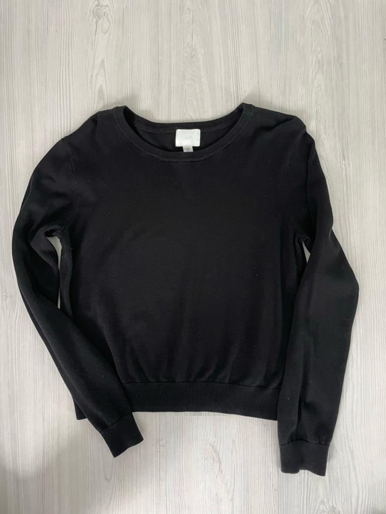Zwarte H&M trui - Maat S, Ophalen of Verzenden, Gedragen, Maat 36 (S), Zwart