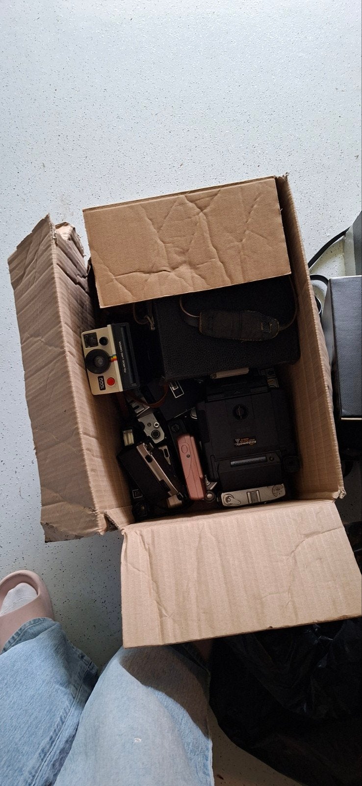 Verzameling vintage camera's - Diverse modellen en merken, Ophalen, Niet werkend, Polaroid, Polaroid