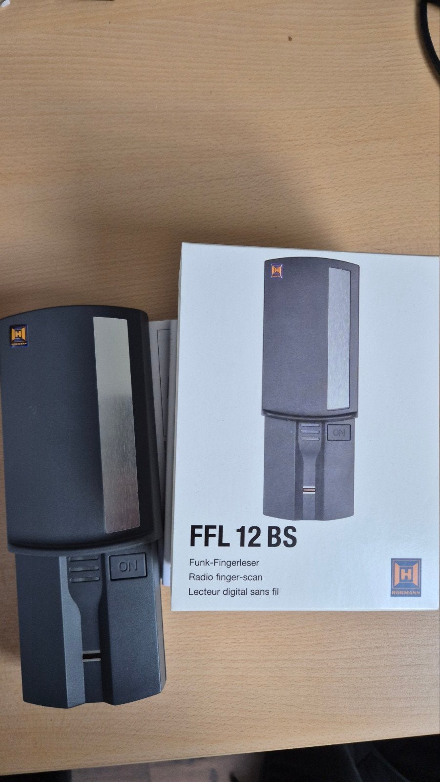 Hörmann FFL 12 BS Funk-vingerscanner garagedeuropener, Ophalen of Verzenden, Nieuw