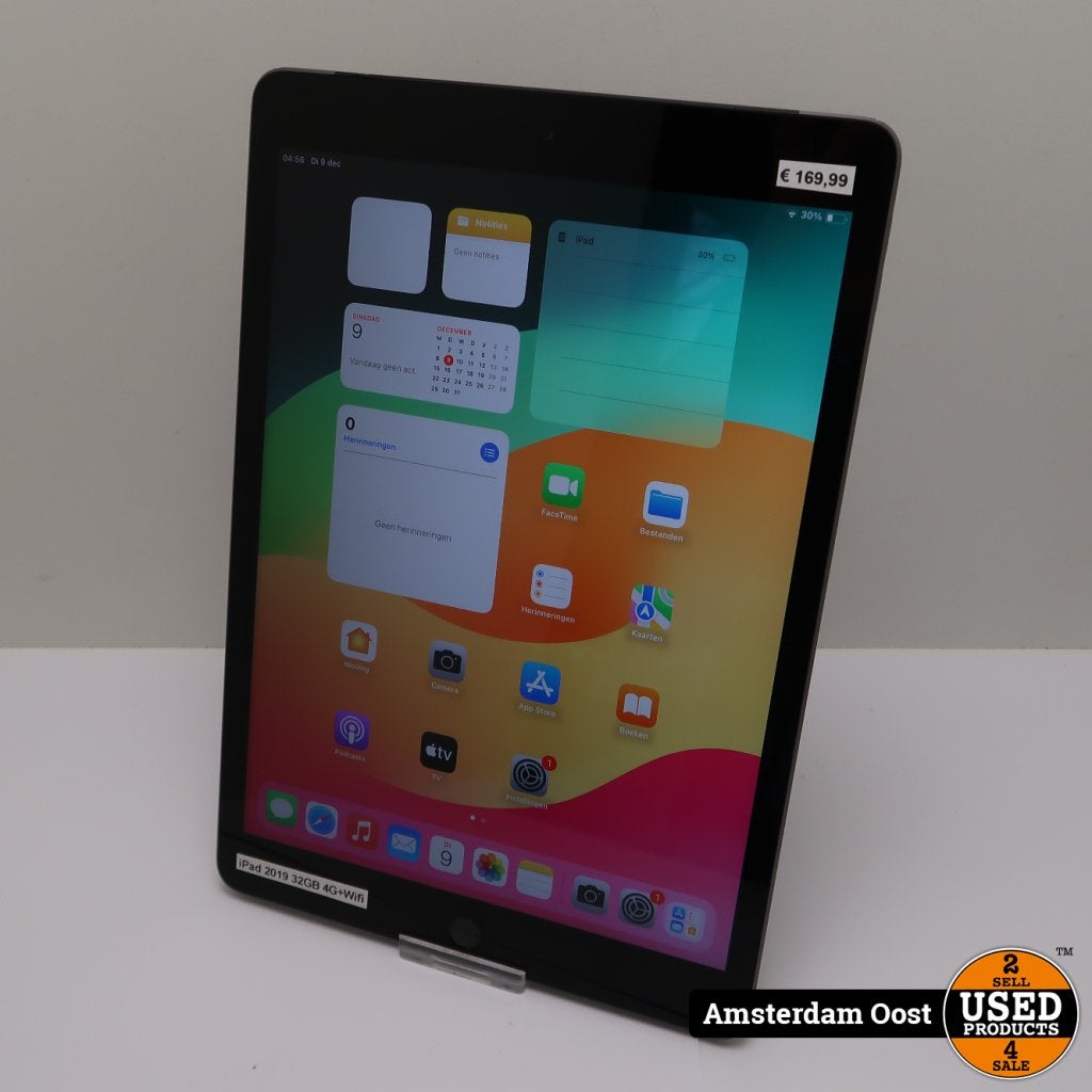 iPad 2019 32GB 4G + Wifi Space Gray | in Prima Staat, Computers en Software, Apple iPads, Apple, Gebruikt, Support@apple.com, One Apple Park Way
Cupertino, CA 95014
United States