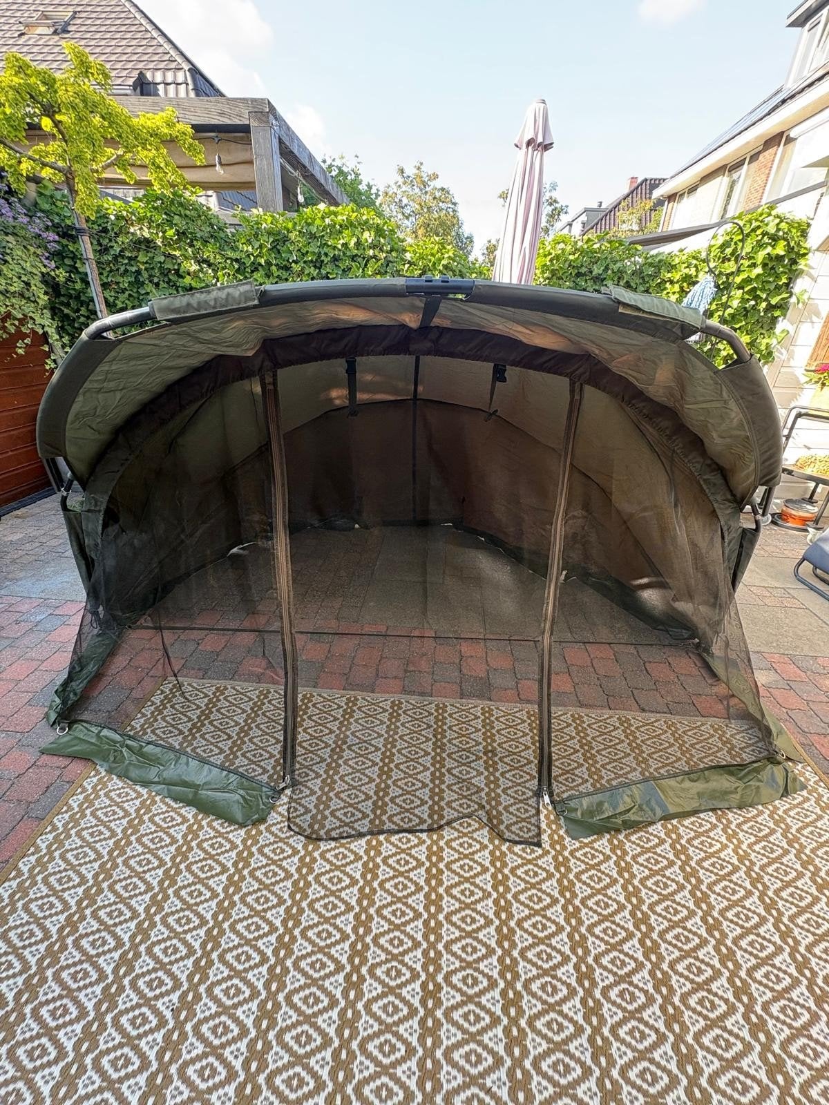 Trakker SLX 1-persoons karpertent - Compleet en waterdicht, Ophalen, Gebruikt, Overige typen