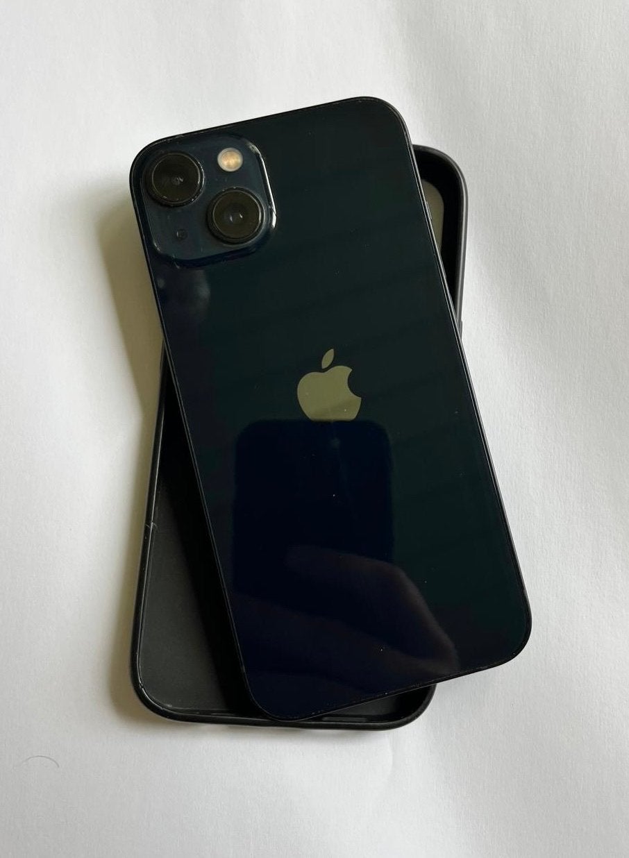 iPhone 13 128GB donkerblauw - Batterij 74%, Ophalen, Zwart, Zonder simlock, Zonder abonnement