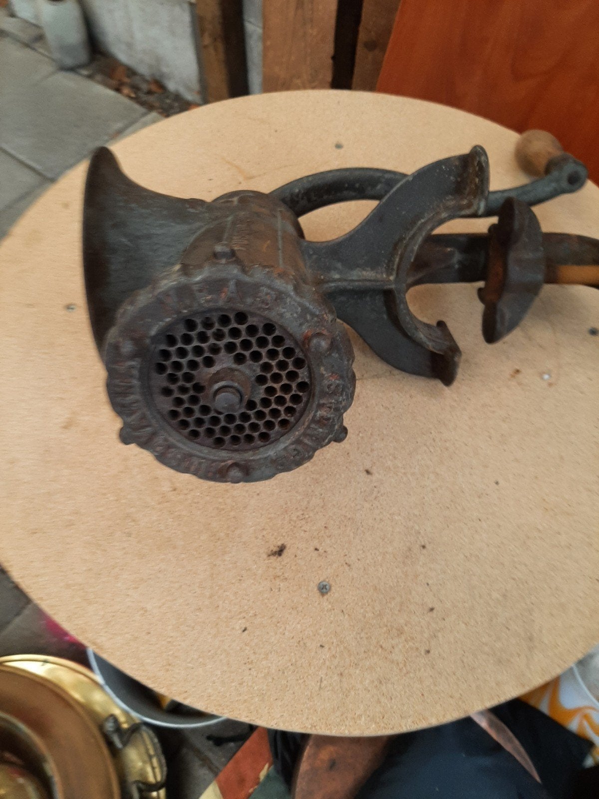 Antieke Husqvarna Vleesmolen - Model 20, Ophalen of Verzenden