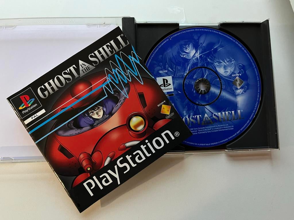 Ghost in the Shell - PlayStation 1, Gebruikt, Shooter, T, Ophalen of Verzenden