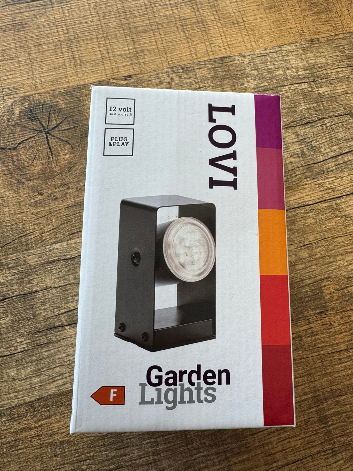 Garden light, Tuin en Terras, Buitenverlichting, Staal, Accu, Overige typen, Nieuw