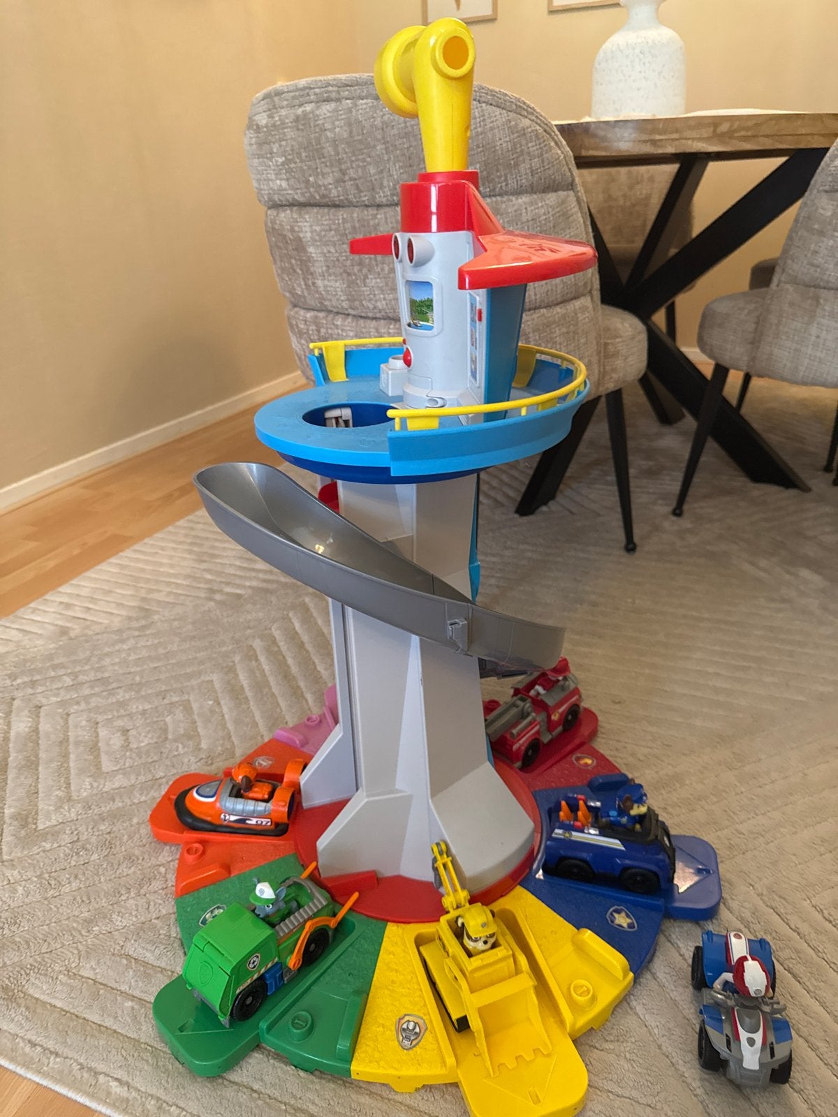 Paw Patrol Uitkijktoren Speelset met Voertuigen, Kinderen en Baby's, Speelgoed | Actiefiguren, Ophalen, Zo goed als nieuw