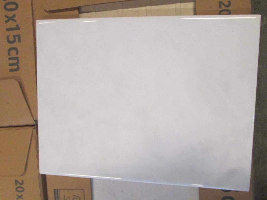 tegel wand 20x15 cm  wit gemeleeerd, Ophalen, Overige materialen, Wandtegels, Nieuw