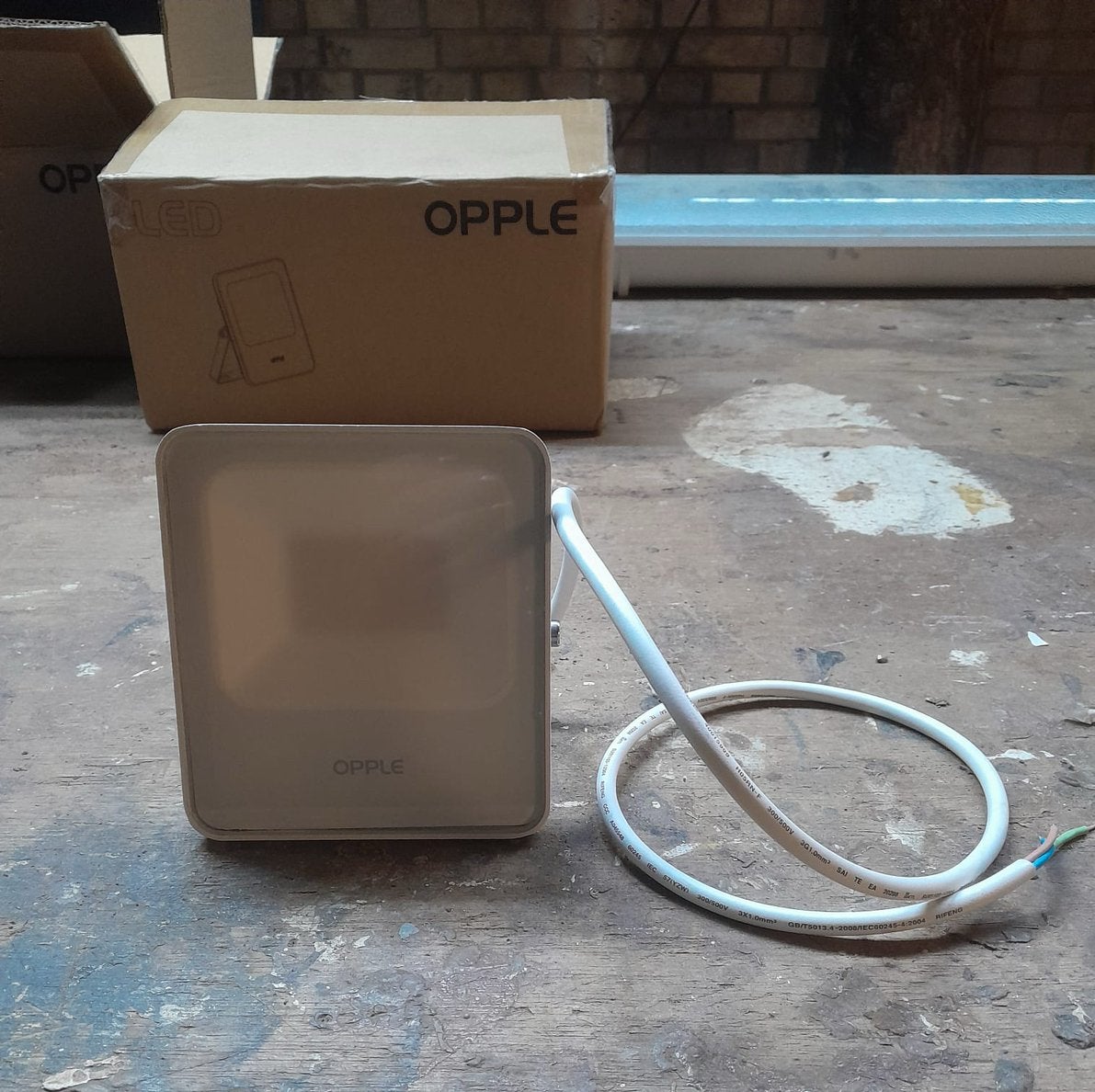 OPPLE LED Bouwlamp / Schijnwerper 20W – IP65 – Nieuw, Ophalen of Verzenden, Nieuw, Minder dan 50 watt, Lamp
