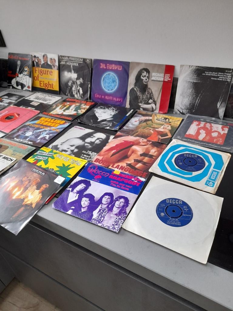 61 x Diverse collectie vinyl singles - Pop, Rock, Jazz, Cd's en Dvd's, Vinyl Singles, Gebruikt, 7 inch, Single, Ophalen of Verzenden