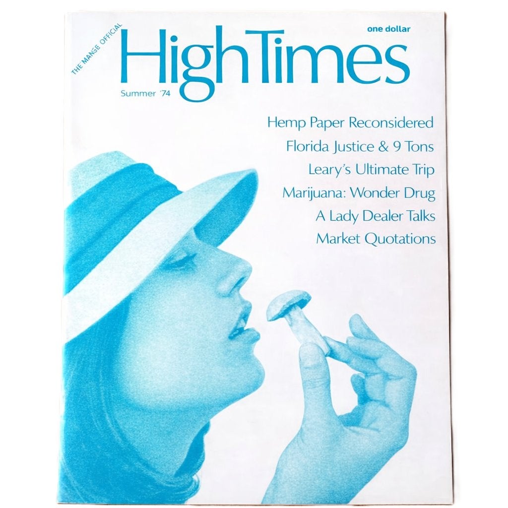 High Times Magazine #1 - Zeldzame "One Dollar" Editie (1974), Ophalen of Verzenden, Zo goed als nieuw, Overige typen