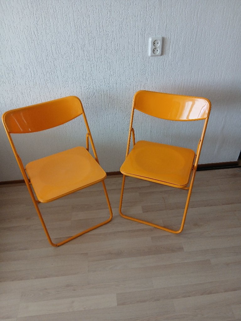 Ikea Ted stoelen – Niels Gammelgaard - Vintage, Ophalen, Gebruikt, Twee, Overige kleuren