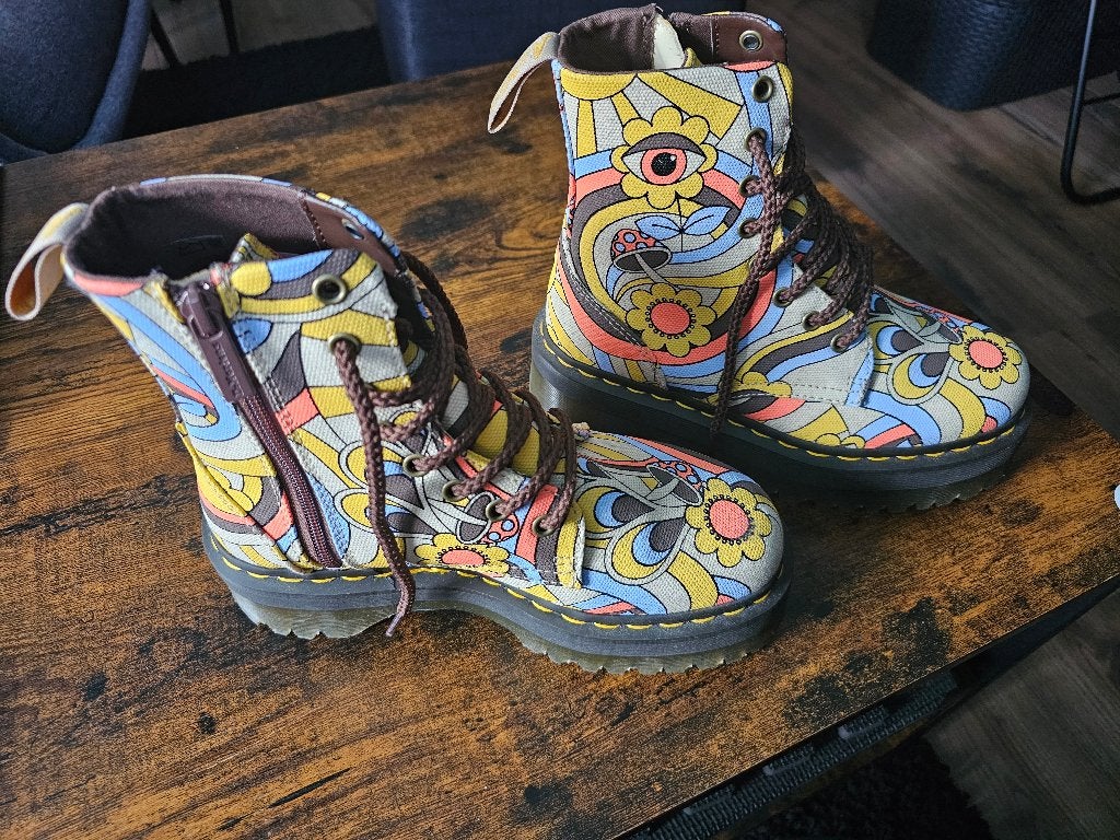 Dr. Martens Vegan Jadon Retro Ray Canvas, maat 38, Overige kleuren, Overige typen, Nieuw, Ophalen of Verzenden