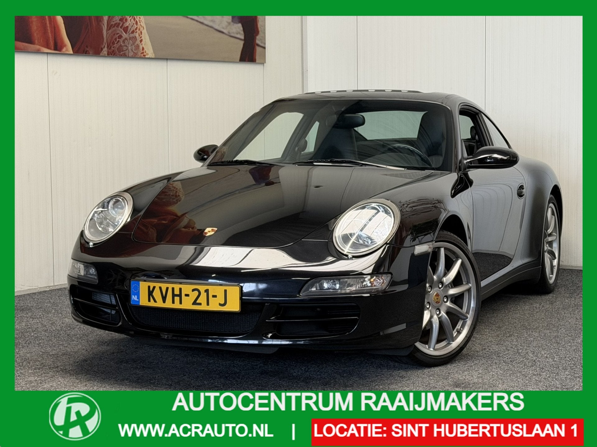 Porsche 911 3.6 CARRERA 4 TIPTRONIC LEDER NAVIGATIE CRUISE C, Auto's, Automaat, Dealer onderhouden, 1490 kg, Gebruikt