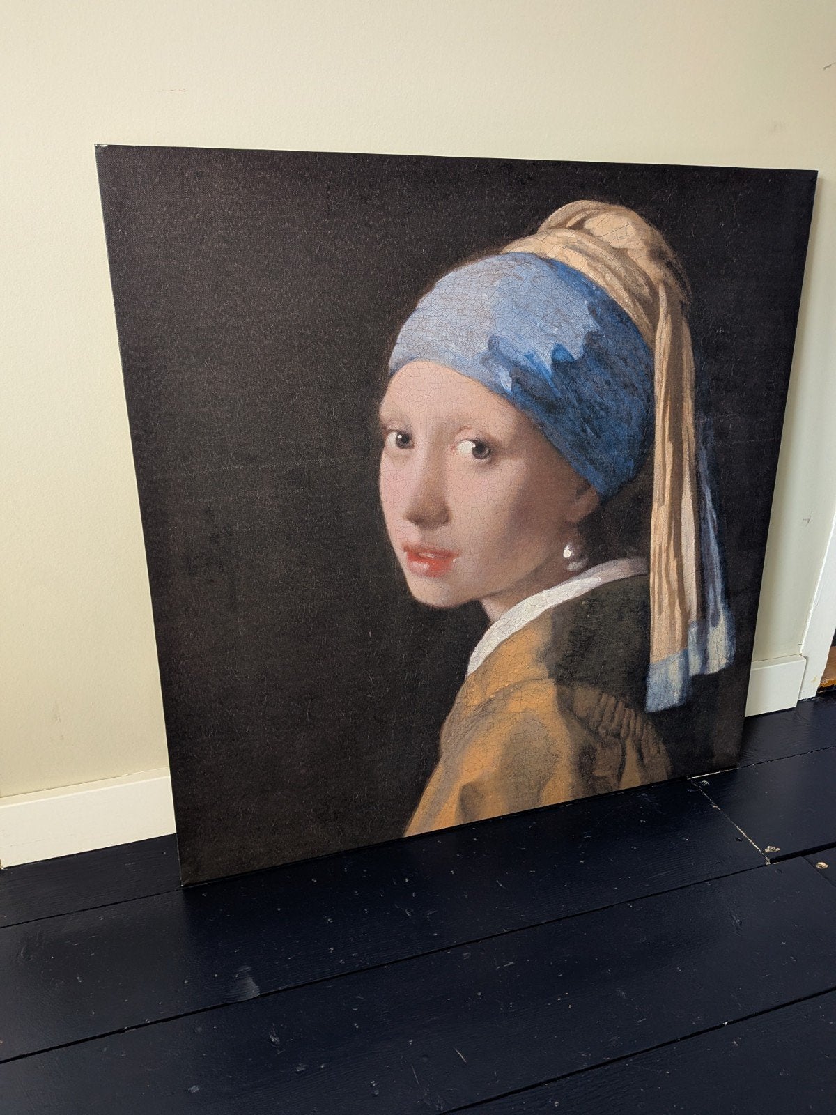 Meisje met de Parel - Canvasprint, Ophalen, Doek, Portret of Personen, Klassiek