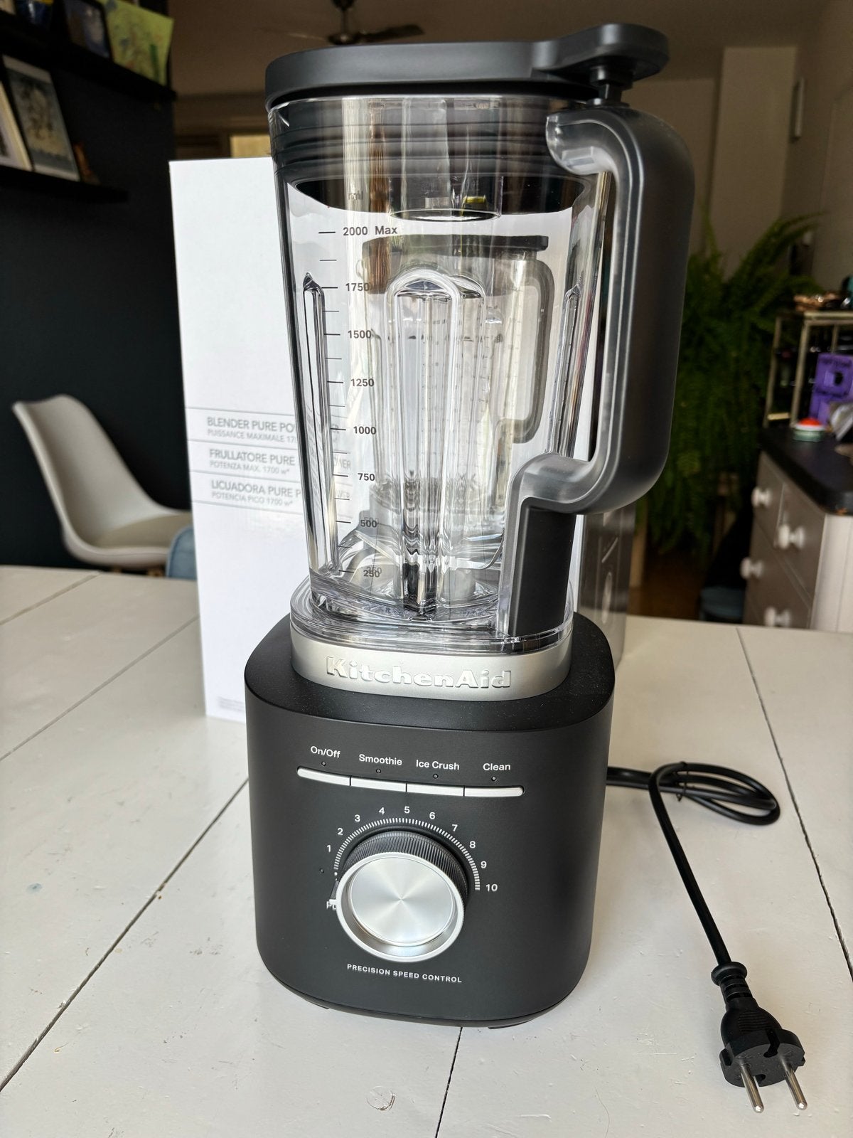 KitchenAid Blender Pure Power 1700W - Nieuwstaat, Ophalen, Zo goed als nieuw, Blender