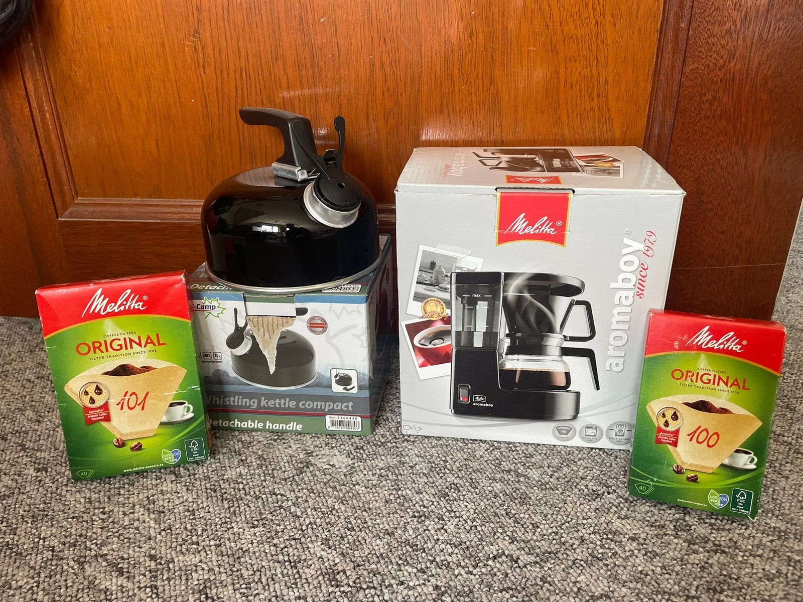 Nieuw Mini koffiezetapparaat en waterkoker, Ophalen of Verzenden, Nieuw