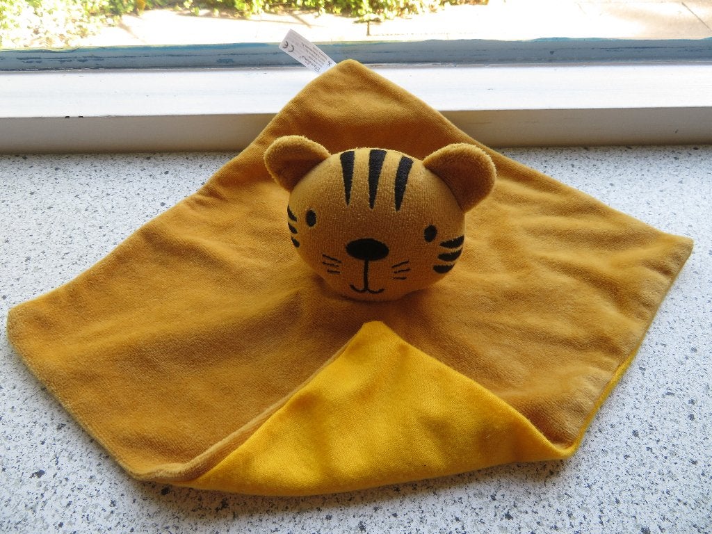 Knuffeldoek tijger van Kruidvat merk Bambino, Geel, Ophalen of Verzenden, Zo goed als nieuw, Wasbaar