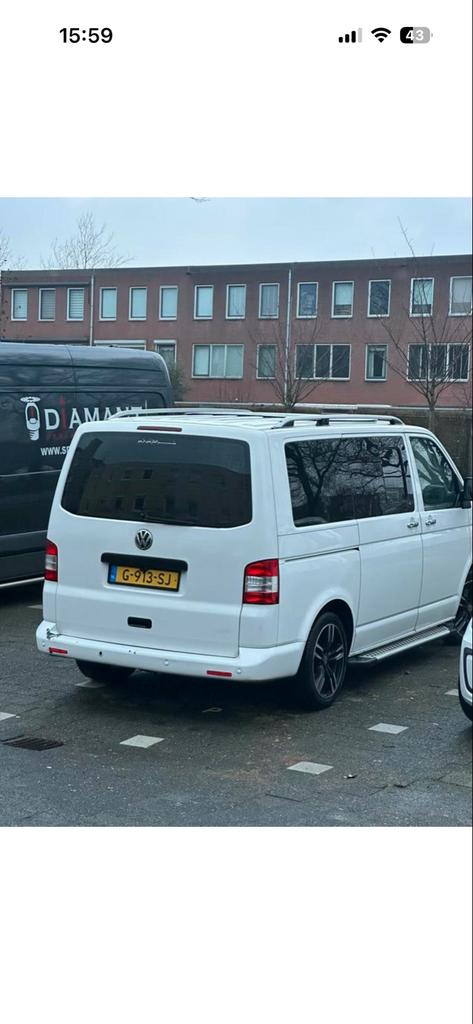 Camper Volkswagen Transport  T5, Caravans en Kamperen, Campers, Volkswagen, Tot en met 2, Particulier, Overige merken
