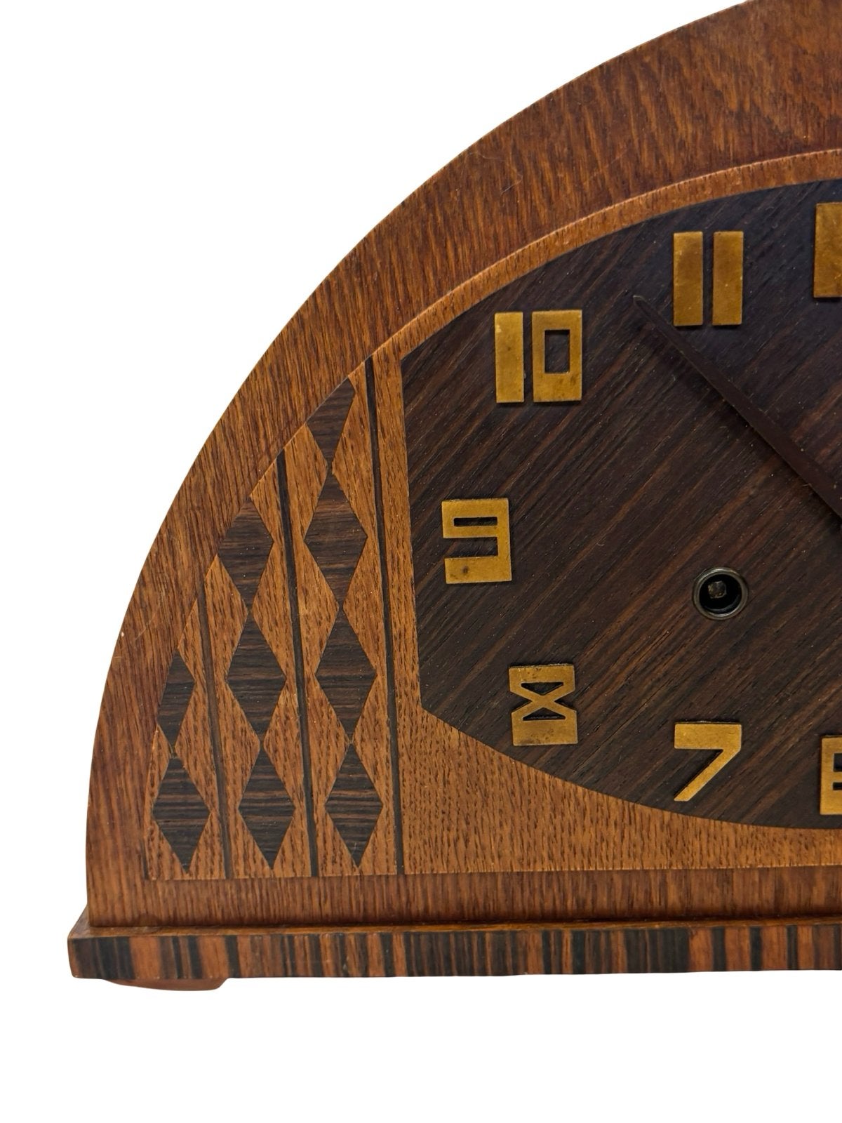 Art Deco Klok - H. van Niel Hzn Horlogerie Haarlem, Antiek en Kunst, Ophalen of Verzenden