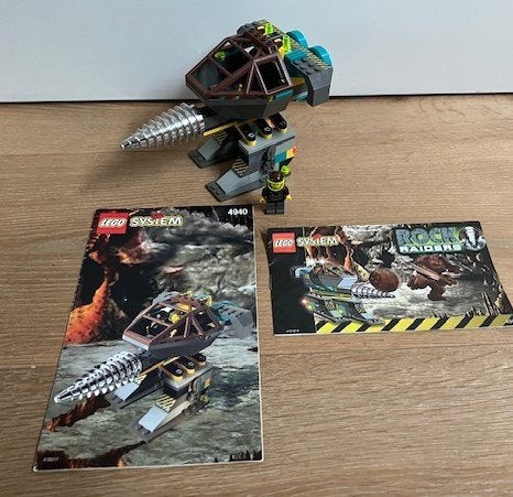Lego Rock Raiders Granite Grinder 4940, Compleet, Overige thema's, Lego, Ophalen of Verzenden