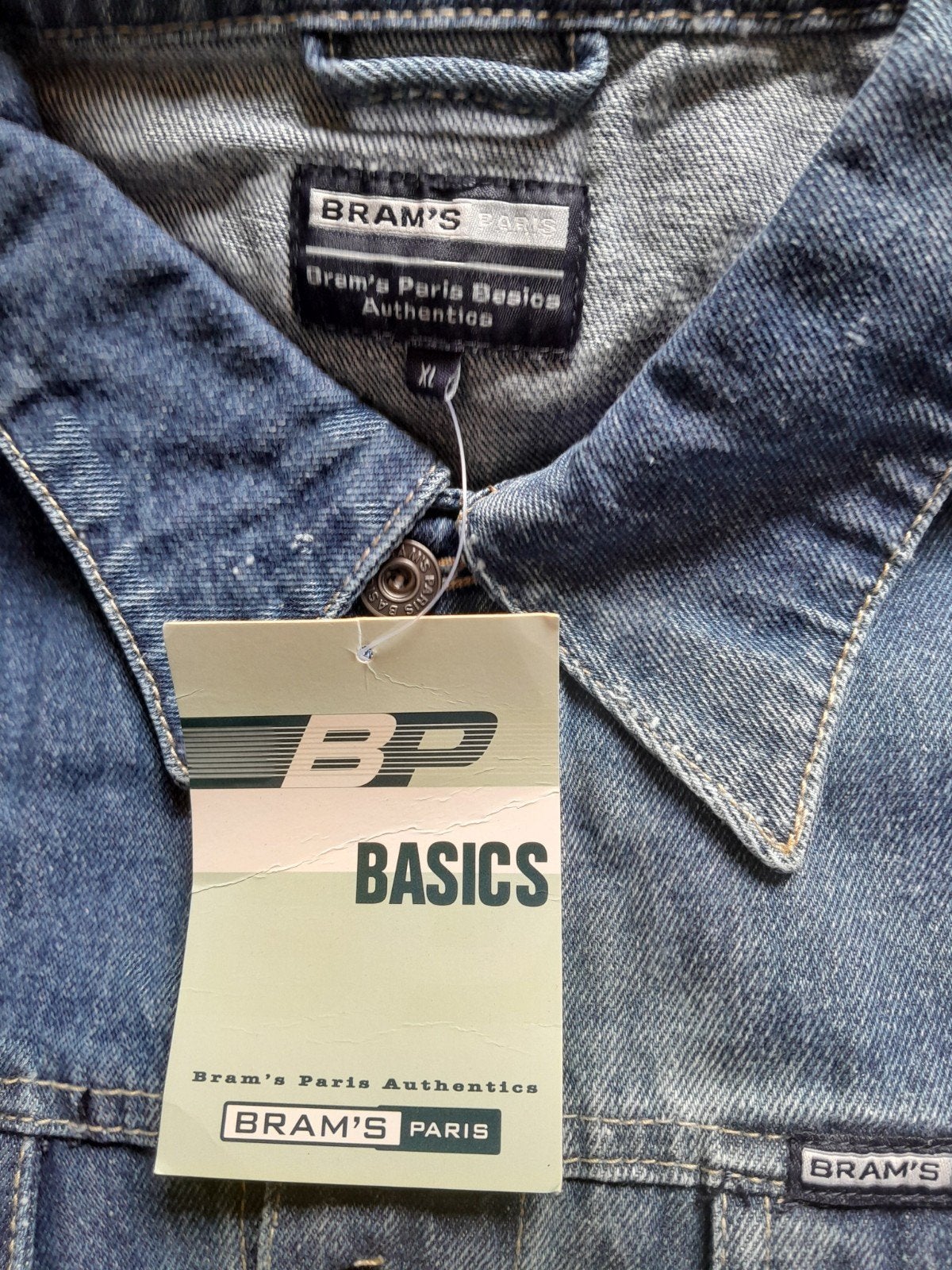 Bram's Paris spijkerblouse - Nieuw Maat XL, Overhemd, Blauw, Bram's Paris, Nieuw