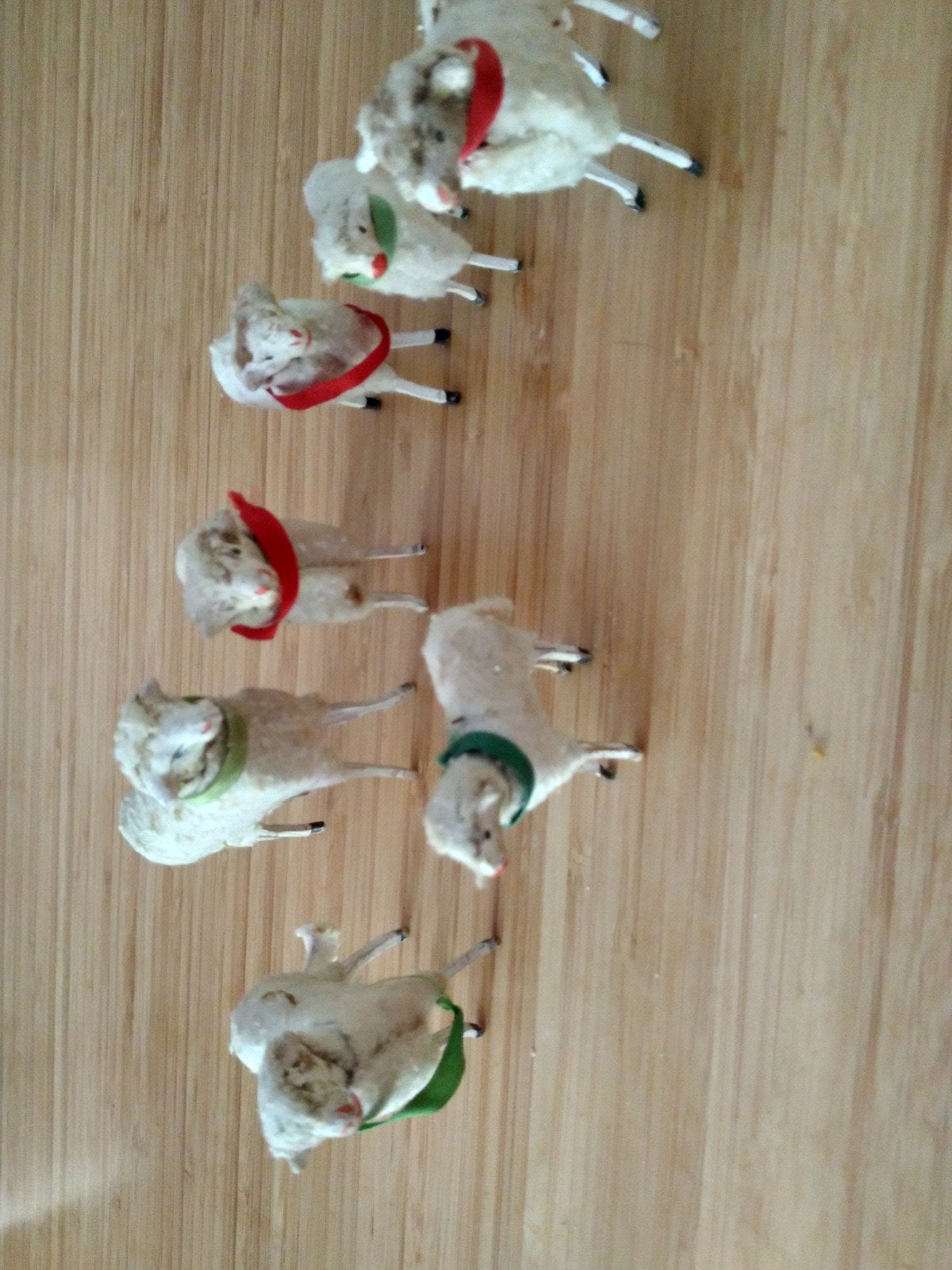7 Erstgebergte schaapjes., Diversen, Ophalen of Verzenden