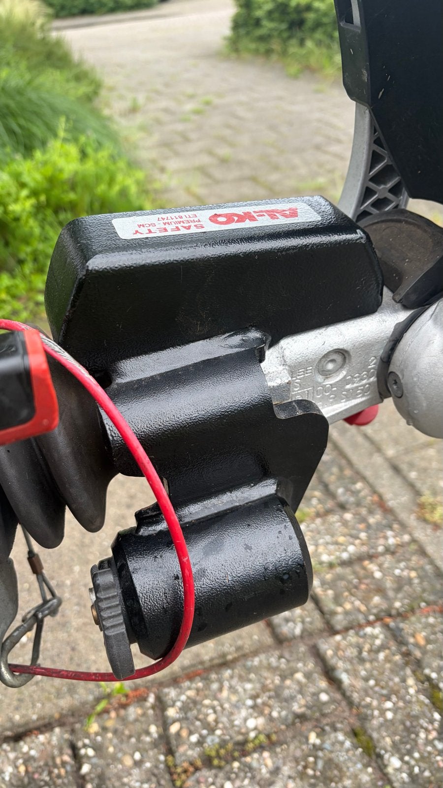 Al-Ko disselslot Safety Premium SCM gekeurd, Auto diversen, Aanhangwagen-onderdelen, Ophalen, Zo goed als nieuw
