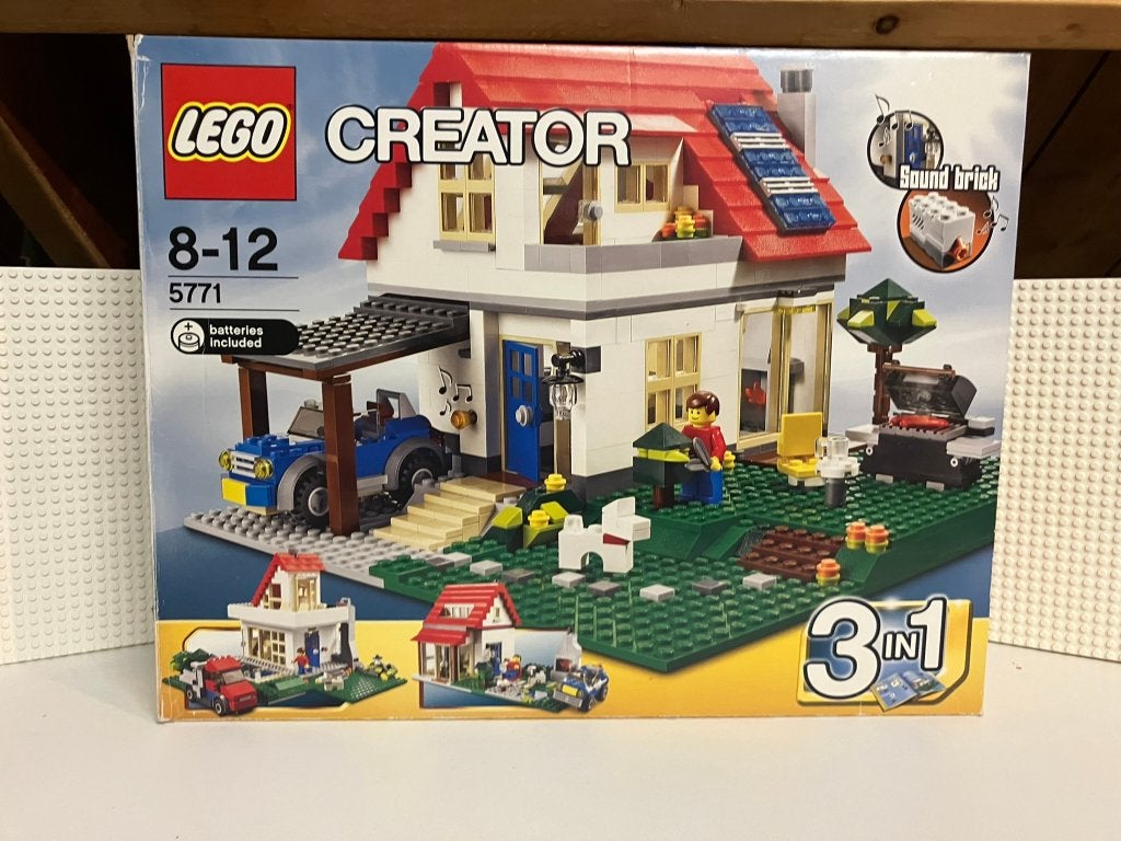 Lego 5771 Hillside house, Kinderen en Baby's, Gebruikt, Lego, Ophalen of Verzenden, Compleet