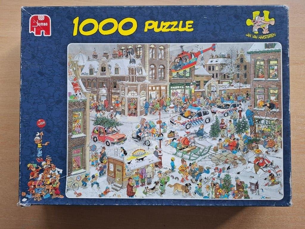 Puzzel, Ophalen, 500 t/m 1500 stukjes, Gebruikt, Legpuzzel