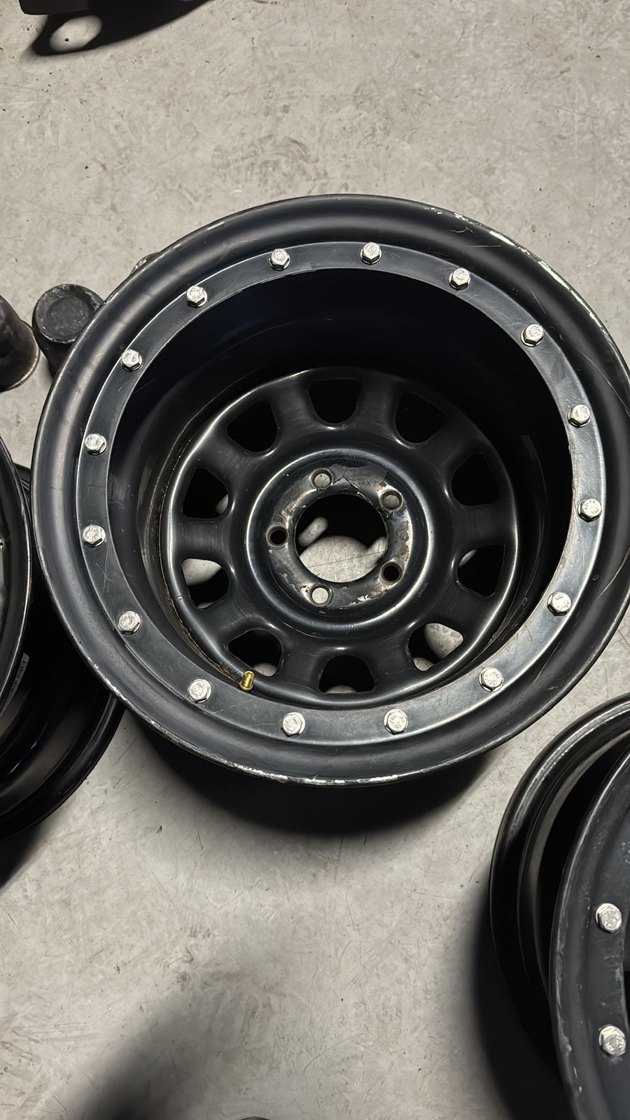 5x Velg Jeep Wrangler TJ 15 inch, Ophalen of Verzenden, 19 inch, Winterbanden, Banden en Velgen