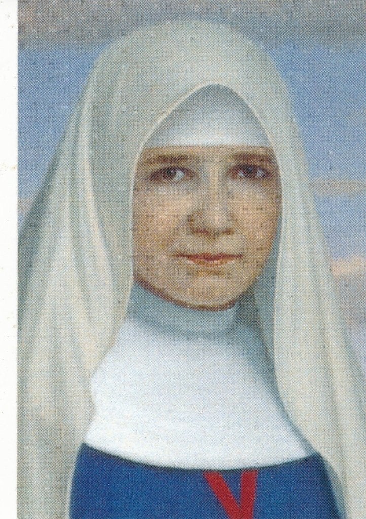 Mooie prent van Zalige Maria Stollenwerk, Ophalen of Verzenden, Zo goed als nieuw, Kaart of Prent, Christendom | Katholiek