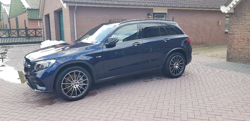 Mercedes-Benz GLC AMG 43 367pk 4MATIC 9G-TRONIC 2016 Blauw, Auto's, Automaat, 367 pk, Blauw, 2996 cc