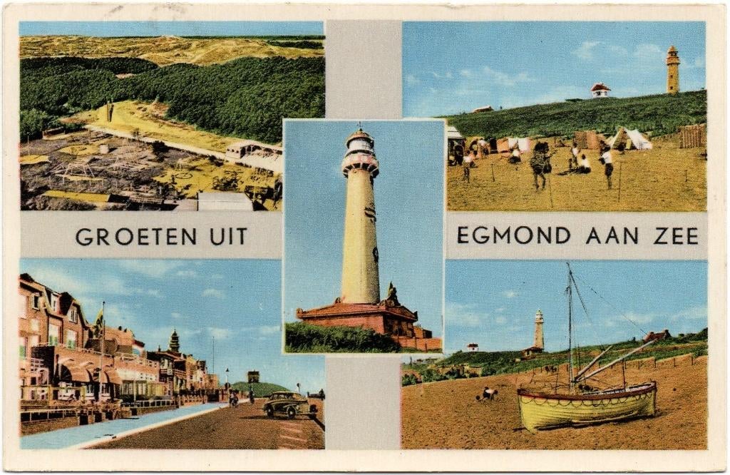 Egmond  Groeten uit, Ophalen of Verzenden, 1980 tot heden, Gelopen, Noord-Holland