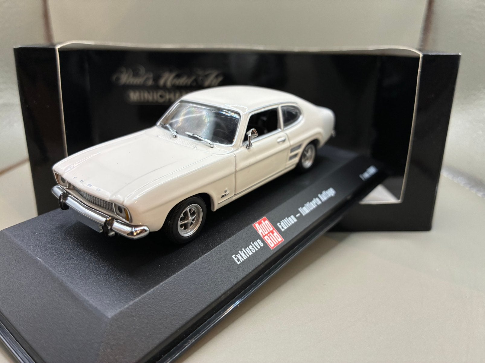 Ford Capri 1600 MK1 (Type L3) 1969 - MiniChamps, Ophalen of Verzenden, Nieuw, Auto, MiniChamps
