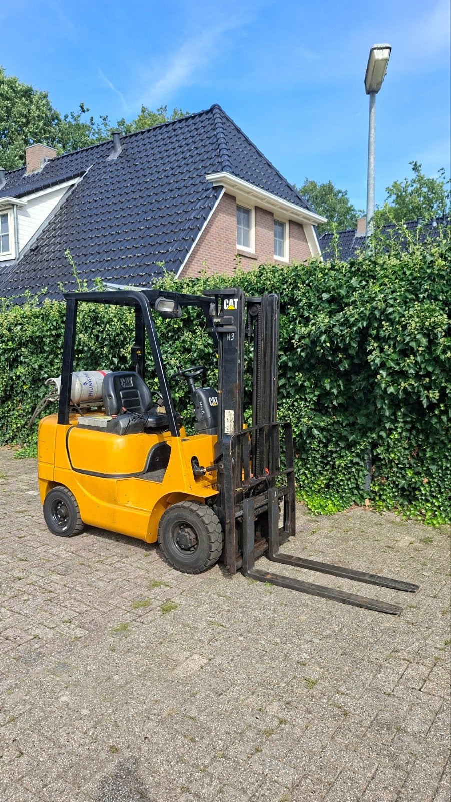 Caterpillar 1800 kg. lpg heftruck, LPG, Caterpillar, Heftruck, Ophalen of Verzenden