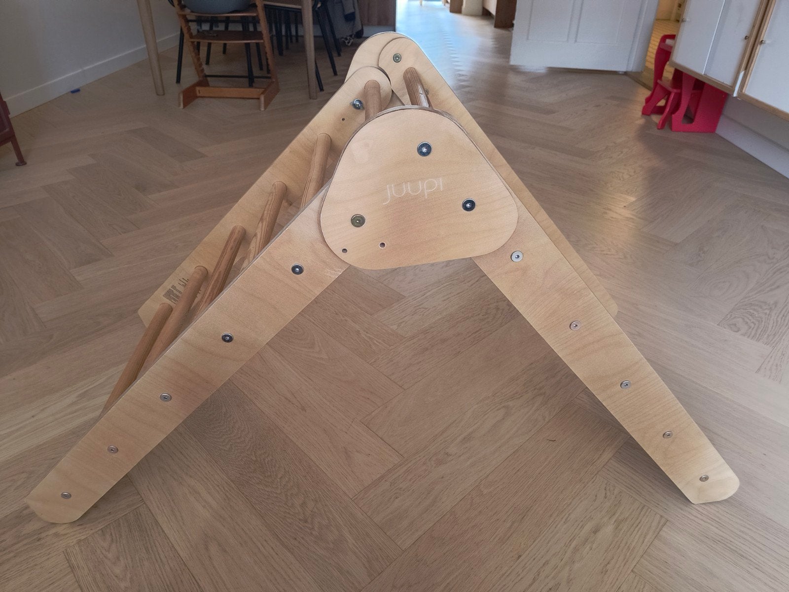 Pikler driehoek, houten montessori klimrek, Ophalen, Gebruikt, Overige typen