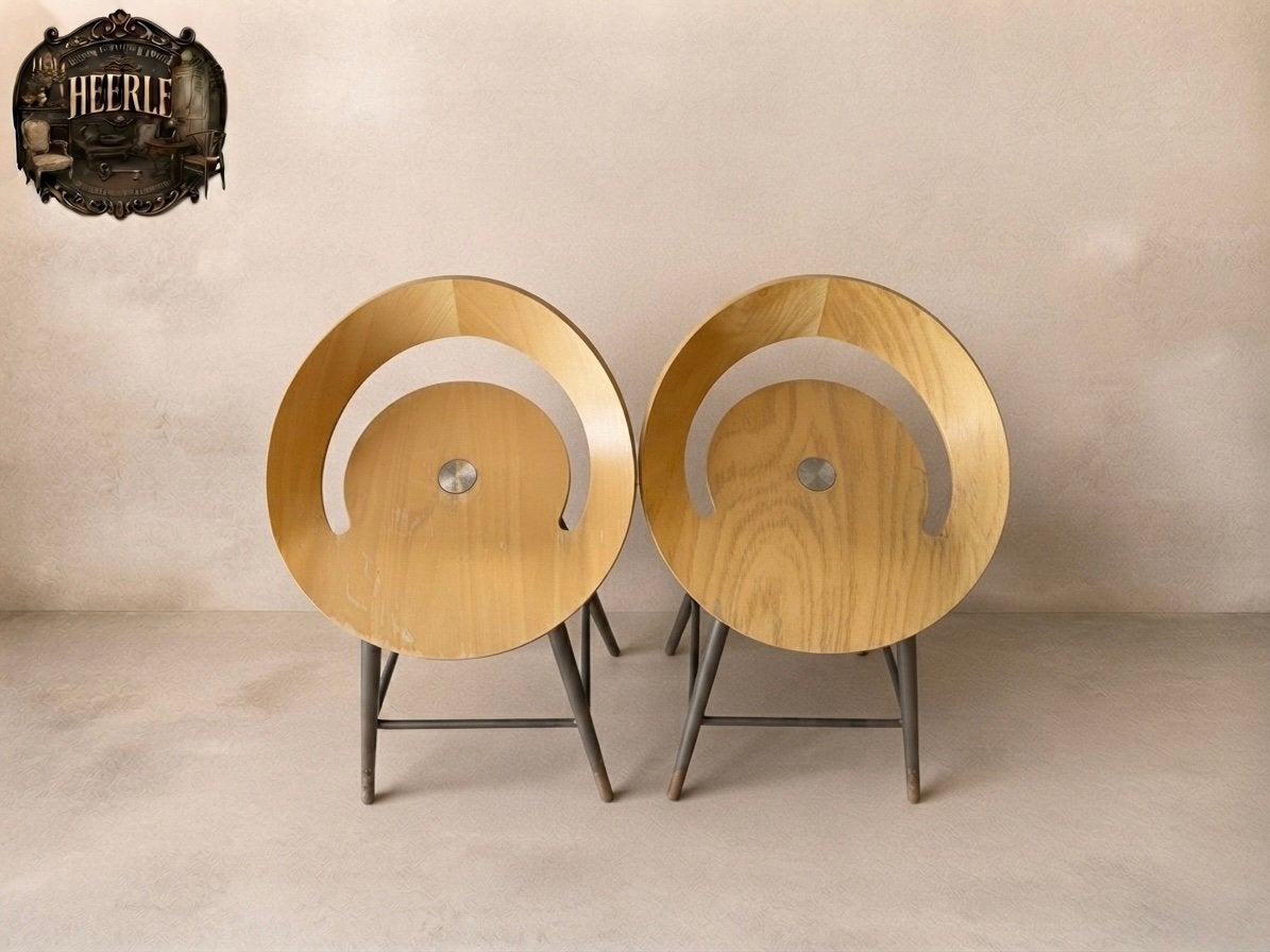 Magis Lyra Barkrukken | Sigurdur Thorsteinsson (1994), Ophalen, Gebruikt, 60 tot 90 cm, Hout