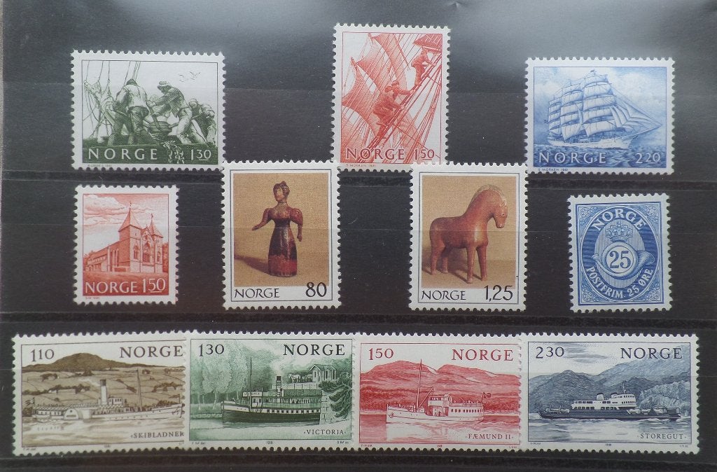 Postzegels Noorwegen Postfris, Postzegels en Munten, Postzegels | Europa | Scandinavië, Ophalen of Verzenden, Noorwegen, Postfris