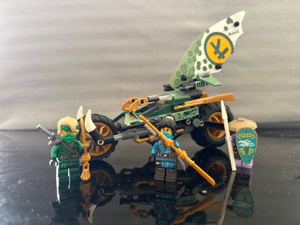 Lego Lloyd's Junglechopper, Compleet, Lego, Ophalen of Verzenden, Zo goed als nieuw