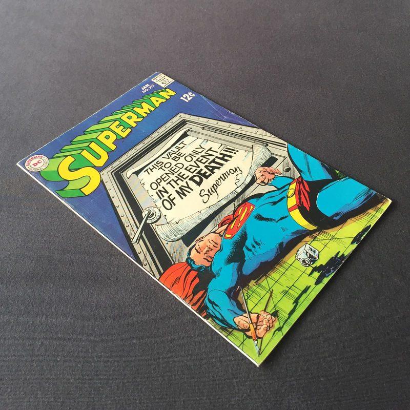 Superman Vol.1 #213 (1969) FN+ (6.5), Boeken, Strips | Comics, Gelezen, Eén comic, Amerika, Ophalen of Verzenden