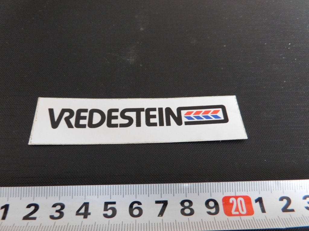 sticker VREDESTEIN logo, Ophalen, Zo goed als nieuw