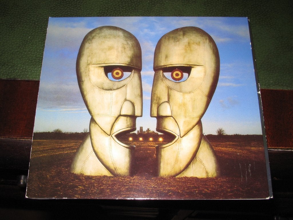 Pink Floyd – The Division Bell – paper sleeve -, Ophalen of Verzenden, Gebruikt, Poprock